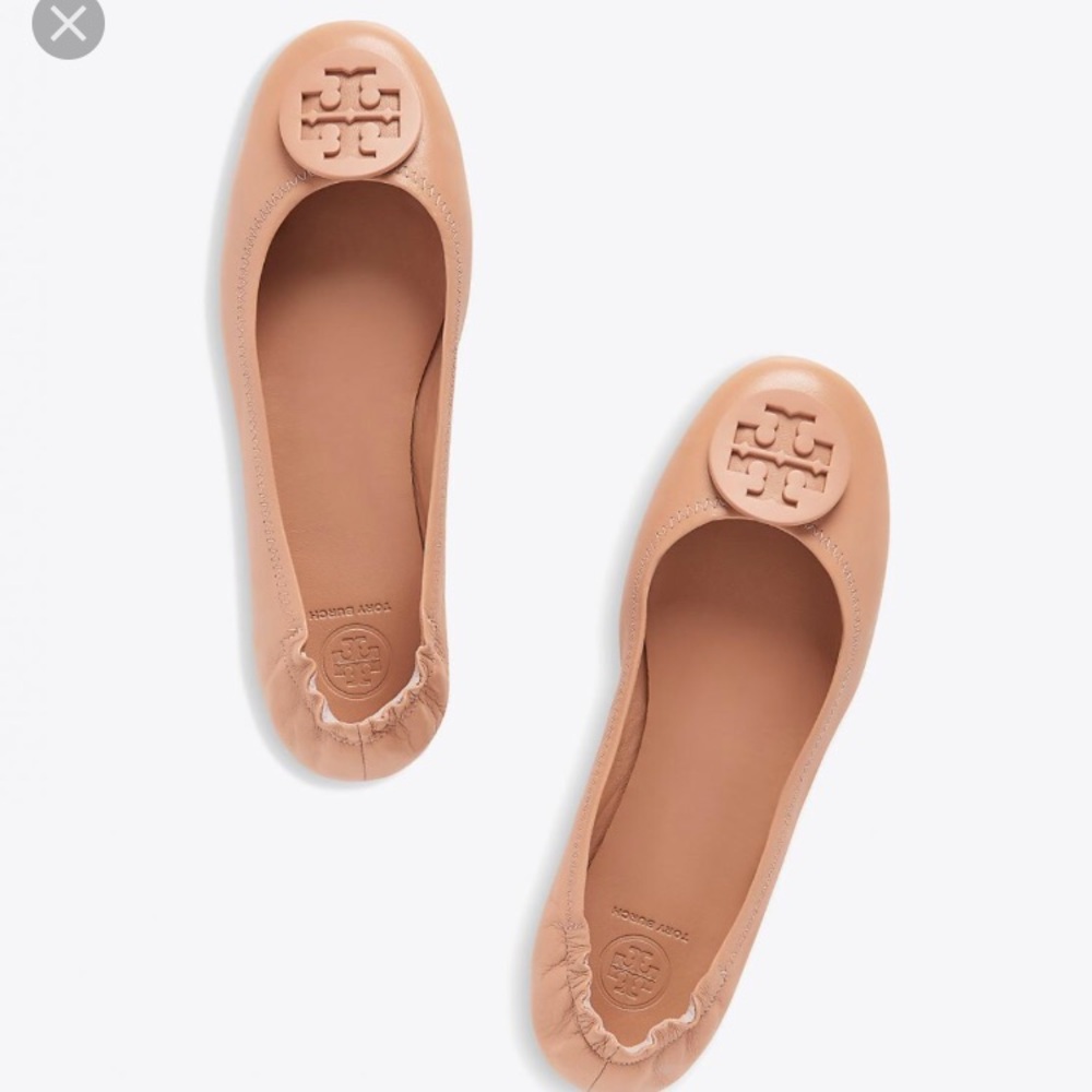 Tory Burch Minnie Travel Flat Leather